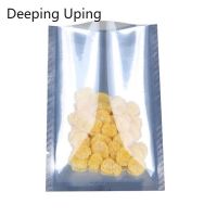 100Pcs Plastic Bags Jewelry Packaging Candy Packing Snack Nut Cookie Bag Aluminum Foil Pouches Open Top Vacuum Food Storage Bags