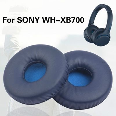 ~ แผ่นเบาะหูฟัง หนังนิ่ม แบบเปลี่ยน สําหรับ Sony WH-XB700