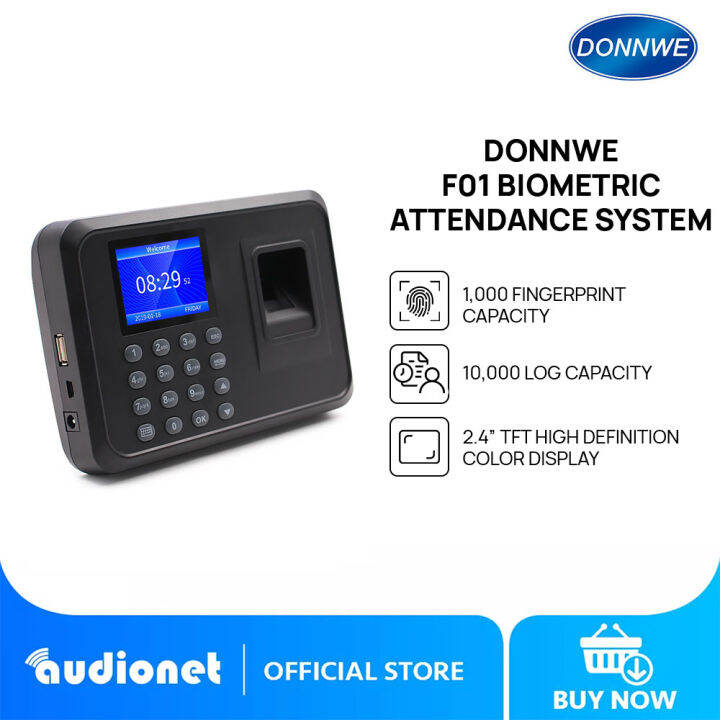 Donnwe F01 Biometric Fingerprint Attendance System High Quality Chip