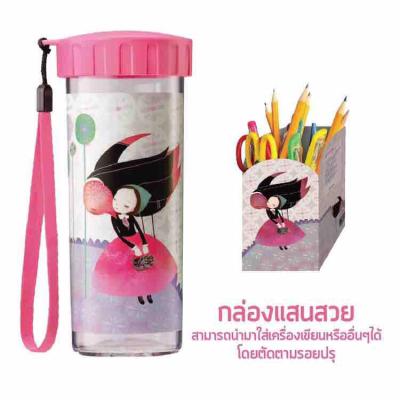 Tupperware แก้วน้ำแฟรี่ จุ 410มล. สีชมพู