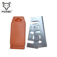 FOXBC 82มิลลิเมตรมือกบใบมีดเปลี่ยนสำหรับ , Makita 1900B KP0800, Metabo, DEWALT D26676 DW680,สีดำและฉูดฉาด82x29x3mm