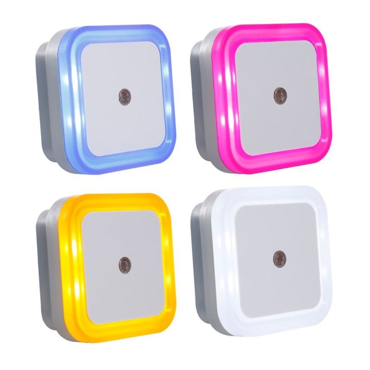 best-sales-4pcs-1w-light-sensor-us-plug-led-night-light-for-kid-baby-bedroom-color-random