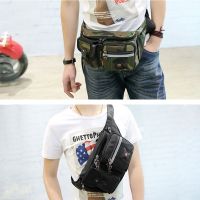 BOWEEN Waist Pouch Men Chest Bag Water Bottle Casual Fanny Pack Phone Multifunctional