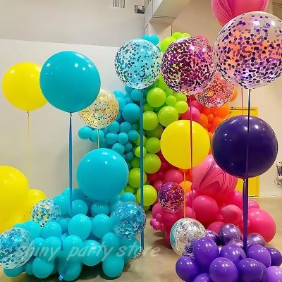 【CC】 Color Matte 5-36inch Helium Balloons Birthday Wedding Decoration New Year