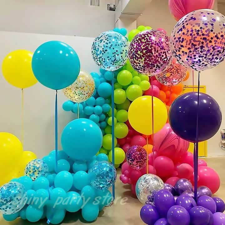 YF】 Candy Color Giant Matte Balloon 5-36inch Latex Helium ...