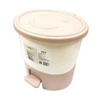 +โปรโมชั่นแรง HOMEMART ถังขยะแบบเหยียบ 5.5 ลิตร 0313 ราคาถูก ถังขยะ ถังขยะในรถยนต์ ถังขยะในครัว ถังขยะในห้องน้ำ ถังขยะมีฝา ถังขยะใบเล็ก