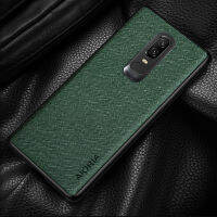 เคสสำหรับ Oneplus 6T เคสใส่โทรศัพท์ฝาแข็งนิ่มปกหนังหรูหราสำหรับเคส Oneplus 6