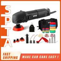 【LZ】 SPTA 3  Polishing Machine Mini Car Polisher Home DIY Auto Micro Rotary Polisher with 29pcs Car Polishing Pad Set