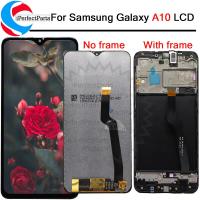 เหมาะสำหรับ A105FN LCD Samsung Galaxy A10/A105M DS/หน้าจอ DS พร้อมชุดหน้าจอดิจิตอลสัมผัสขอบจอเหมาะสำหรับ Samsung A105 LCD