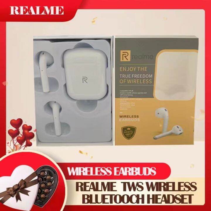 Realme Bluetooth Earbuds Wireless 5.0 Bluetooth Earphone Touch Control ...