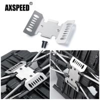 【hot】⊙☞ﺴ  AXSPEED Metal Gearbox Chassis Armor Plate for SCX10 III Early Gladiator Base Camp 1/10 Car