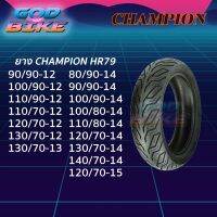 PCX พีซีเอ็ก รถมอไซค์ CHAMPION HR79 TL มอเตอร์ไซค์ทุกขนาด ลาย City Grip สำหรับ FIORE, FILANO, TRICITY, ZOOMER, PCX, MSX รถมอเตอร์ไซค์ รถจักรยานยนต์ ของแต่งรถ ฮอนด้า Honda