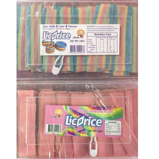 candies COD LICORICE belts Fruit flavors Lazada PH