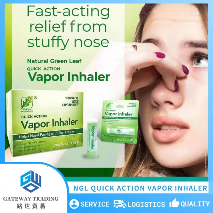Y?Q(36PCS) Bulky Order Quick Action Vicks Vapor Inhaler Lazada PH