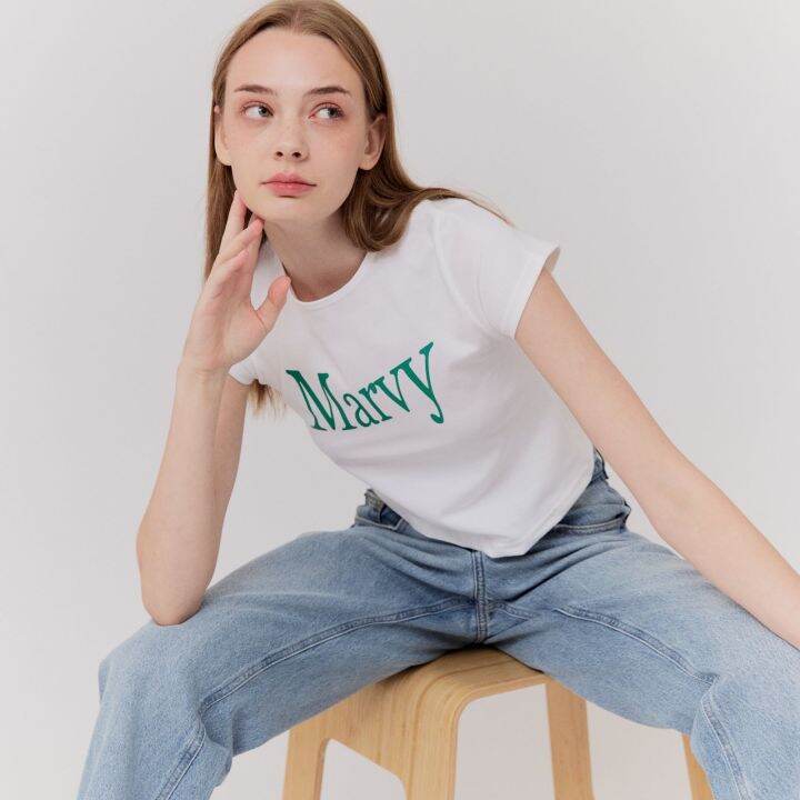 marvy-logo-baby-tee