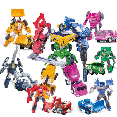 JINJIANG 6 IN 1 Hook Transformation KO GT Devastator Action Figure Engineering Combiner Crane Gravity รุ่นของขวัญเด็ก