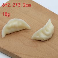 2pcs Simulated Dumplings Food Artificial Restaurant Photography Window Decoration