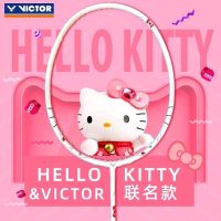 Hellokitty ไม้แบดมินตัน VICTOR คาร์บอนไฟเบอร์ แบบเต็ม DX-KT สําหรับฝึกแบดมินตัน 2021 5211028▧