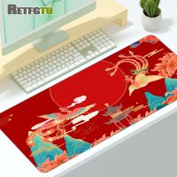 โต๊ะจีน Mat Mousepad เกมคอนโซล Office Mat แผ่นรองเมาส์ อุปกรณ์เกมรูม โต๊ะทำงาน Mat Art Keyboard Mat 900x400 Mausepad