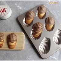 Chefmade แท้* พิมพ์ก้นหอย พิมพ์มาเดอลีน พิมพ์หอยตื้น Madeleine 6 หลุม