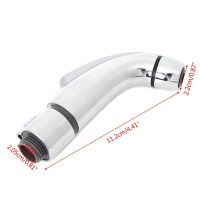 Chrome ABS Toilet Handheld Bidet Sprayer Shattaf Cloth Diaper Enema Shower