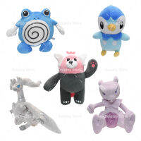 (ร้อน) ใหม่ Pokemon Plush Poliwrath Piplup Reshiram Bewear Mewtwo ตุ๊กตาของเล่นเด็กวันเกิดคริสต์มาส Gift