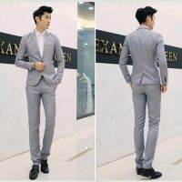 Stylish Mens Casual Slim Fit Formal Single Button Wedding Suit Formal Blazer Coat Men Business Jacket Tops Suit Jackets