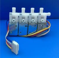 DC 12V/24V 4-Position 3-Way Micro Electric Solenoid Valve Normally Closed Air Valve for Massage Equipment/ Medical Equipment