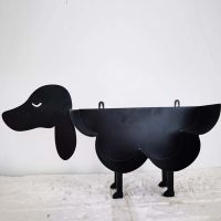 Bathroom Toilet Cat Dog Sheep Toilet Roll Holder Tissue Paper Towel Holder Stand Black Animal Free-Standing Paper Storage Rack