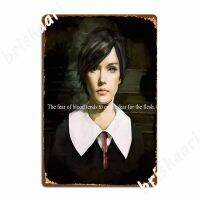 Celestineor Alessa Silent Hill Metal Sign Wall Plaque | การพิมพ์คุณภาพสูง | ภาพจิตรกรรมฝาผนังที่สมบูรณ์แบบสำหรับคลับบาร์หรือที่บ้าน | โปสเตอร์ป้ายดีบุก