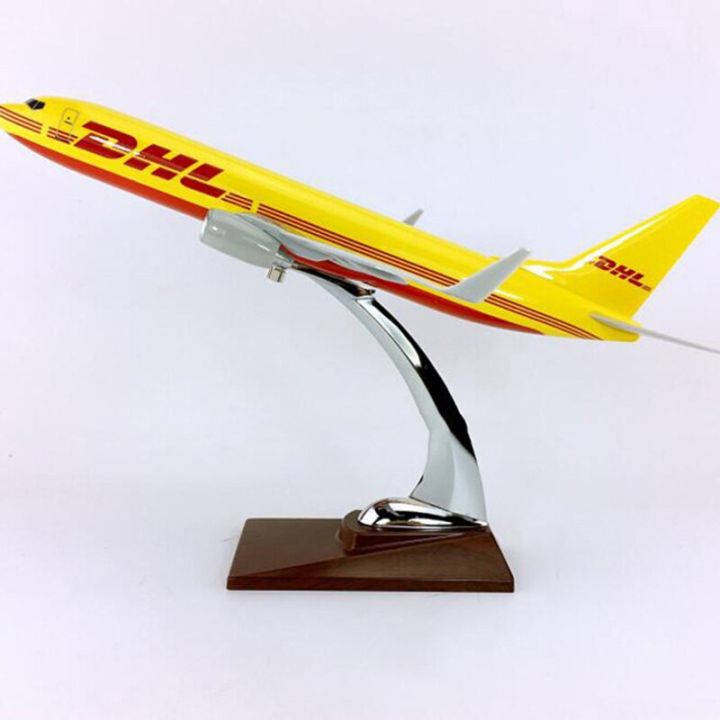 30cm-1-230-scale-boeing-b737-800-model-dhl-express-delivery-airline-with-base-alloy-aircraft-plane-display-for-collection