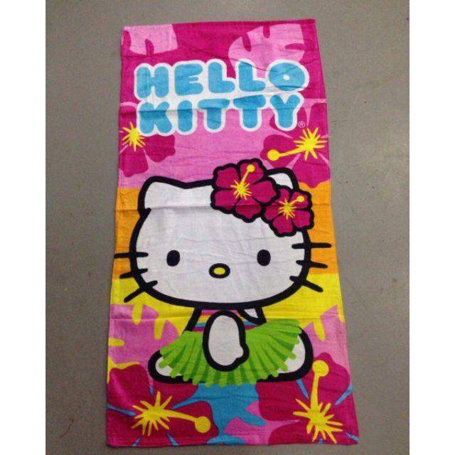 Bath towel character hello kitty .. Lazada PH