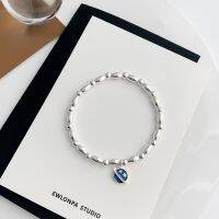 Secondary star galaxy ins beads stretch bracelets S925 sterling silver bracelets ladies niche texture