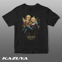 ราคาถูกเสื้อยืด ลายอนิเมะ Kazuya TM-0226 JOJO BIZARRE ADVENTURE สําหรับ GIORNO GIOVANNAS-5XL