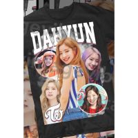 【New】เสื้อยืดสําหรับผู้ชายM.Twice Dahyun วินเทจ Vibe Bootleg ที / เสื้อยืดโอเวอร์ไซส์ Unisex Dtg พิ 44-