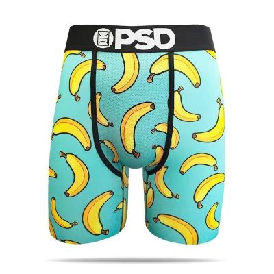 PSD Mens Underwear Brief Sports Shorts Quick Drying Breathable Boxing Pants Mens Gym Running Training Pants