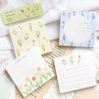 100 sheets/set Kawaii Flowers Sticky Notes Memo Pad Diary Stationary Flakes Scrapbook Decorative Cute N Times Sticky