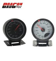 Dragon 60MM Auto Engine Car Oil Temperature Gauge Whire Face Stepping Motor 50-150 Celsius Temp Meter Free Shipping