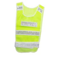 Adjustable Safety Vest Reflective Jacket Waistcoat Vest -Yellow