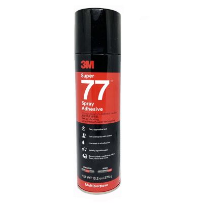 3M กาวสเปรย์ ขนาด 375g Super 77 Spray Adhesive (น้ำหนักสุทธิ13.2 oz.)