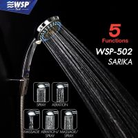 ชุดหัวฝักบัว 5ระดับ (SARIKA) พร้อมสาย รุ่น WSP-502