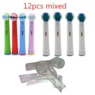 ○▼✲ 8x Replacement Brush Heads For Oral-B Electric Toothbrush Fit Advance Power/Pro Health/Triumph/3D Excel/Vitality Precision Clean