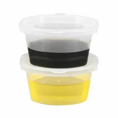 100Pcs Wholesale Clear Food Small Sauce Containers Package Box&Lid