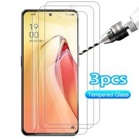 {SOSO อุปกรณ์3C} 3ชิ้นกระจกติดกาวเต็มทั้งแผ่นสำหรับ Realme 10 8i นิรภัย9i 8 9 Pro Plus C30 C31 C33 C35ปกป้องหน้าจอ C25Y C21Y