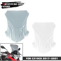 Motorcycle Windscreen Deflector Protector Windshield Shield Screen Transparent Smoke For BMW G310GS G 310 G310 GS 310G 2017-2021