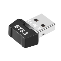 RTL5.3 Bluetooth Adapter Driver-Free Computer USB Wireless Bluetooth Receiver Transmitter Bluetooth Audio Headset Durable Easy Install