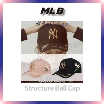 32CPFA111-07V MLB Pastel Monogram Unstructured Ball Cap LA VIOLET