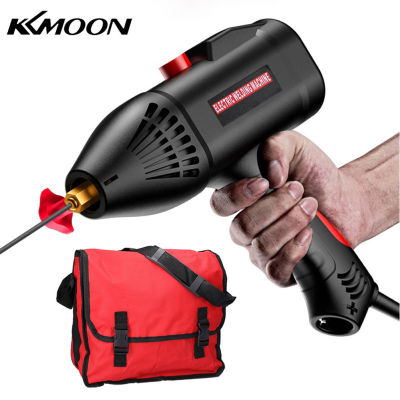 KKmoon เครื่องเชื่อมไฟฟ้าแบบมือถือ220 V 3000W,เครื่องเชื่อมดิจิตอลอัจฉริยะแบบพกพาใช้ในบ้านมีระบบปรับแรงกดบนกระแ ตู้เชื่อมไฟฟ้า