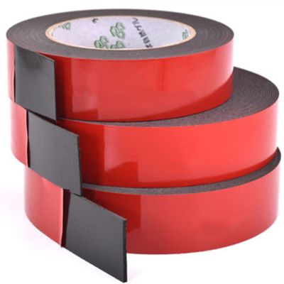 ♚♣ 10m 1mm-2mm Thickness Super Strong Double Side Adhesive Foam Tape for Mounting Fixing Pad Sticky Noise Insulation Anti-Collision