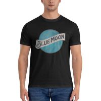 Luv Distressed Blue Moon Beer Logo Summer Tshirts Cheap Sale